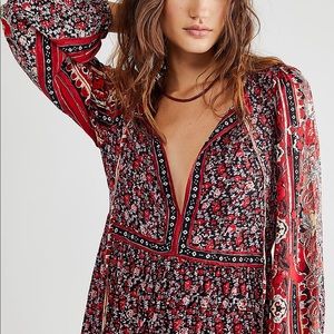 Free People Happy Feelings Midi Dress